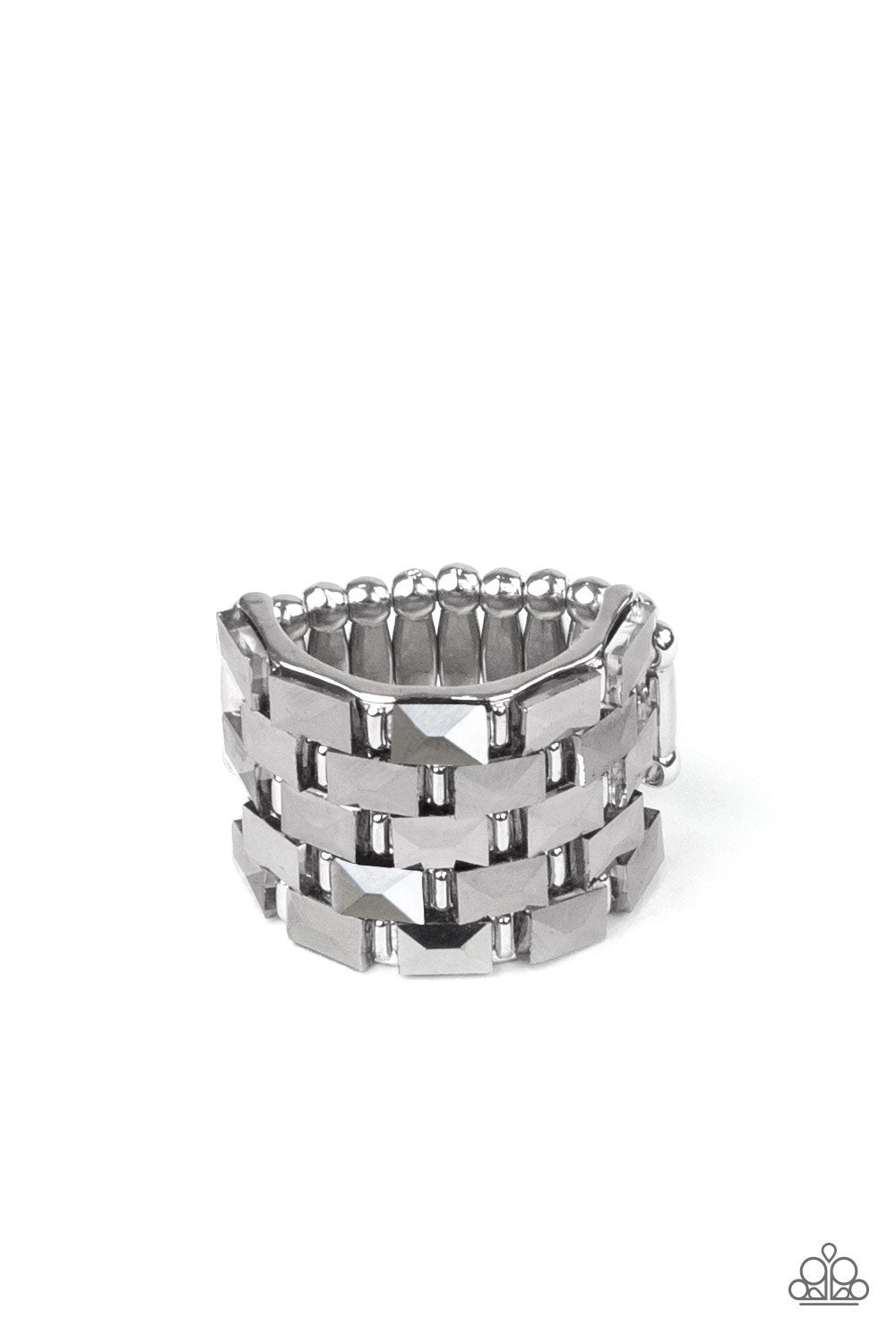 Checkered Couture-Silver - Pretykimsbling