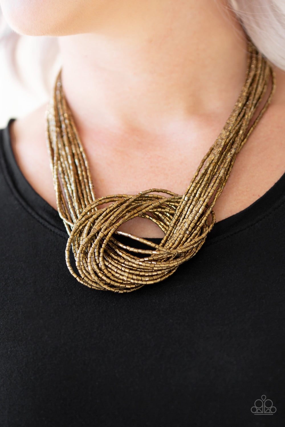 Knotted Knockout - Brass - Pretykimsbling
